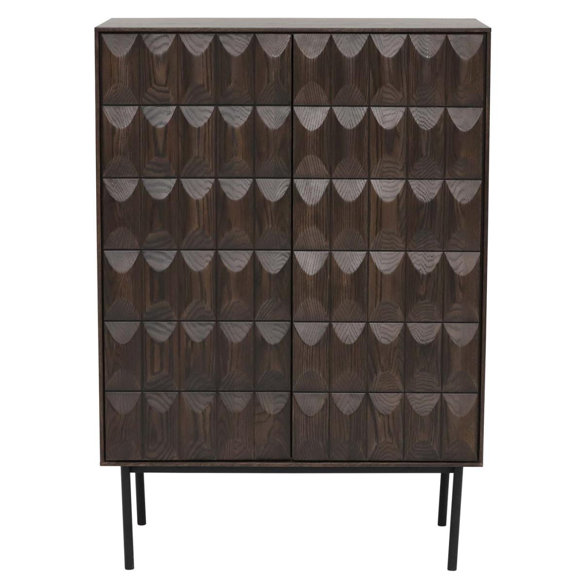 Amos Drinks Cabinet, Brown Wood | Barker & Stonehouse – image 3