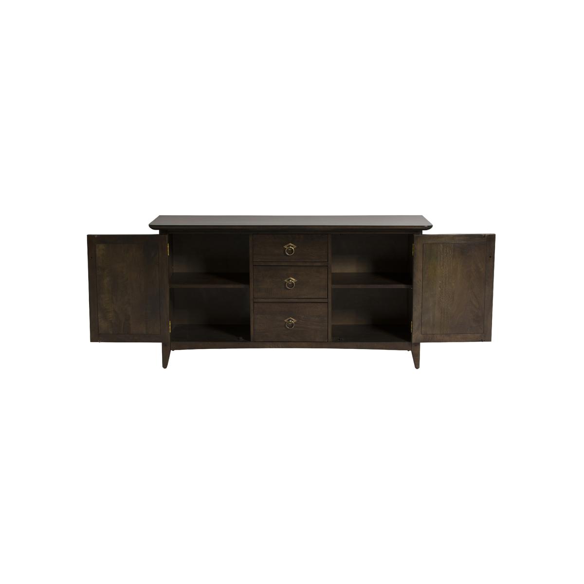 Vermont 2 Door Sideboard, Brown | Barker & Stonehouse – image 3