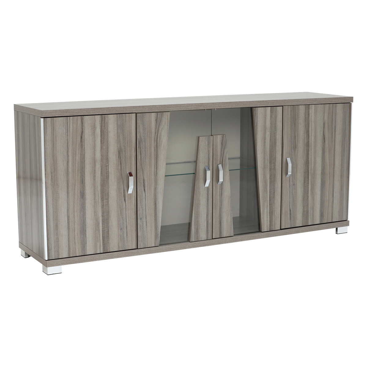 Viteri 4 Door Sideboard with LED Lights – image 2