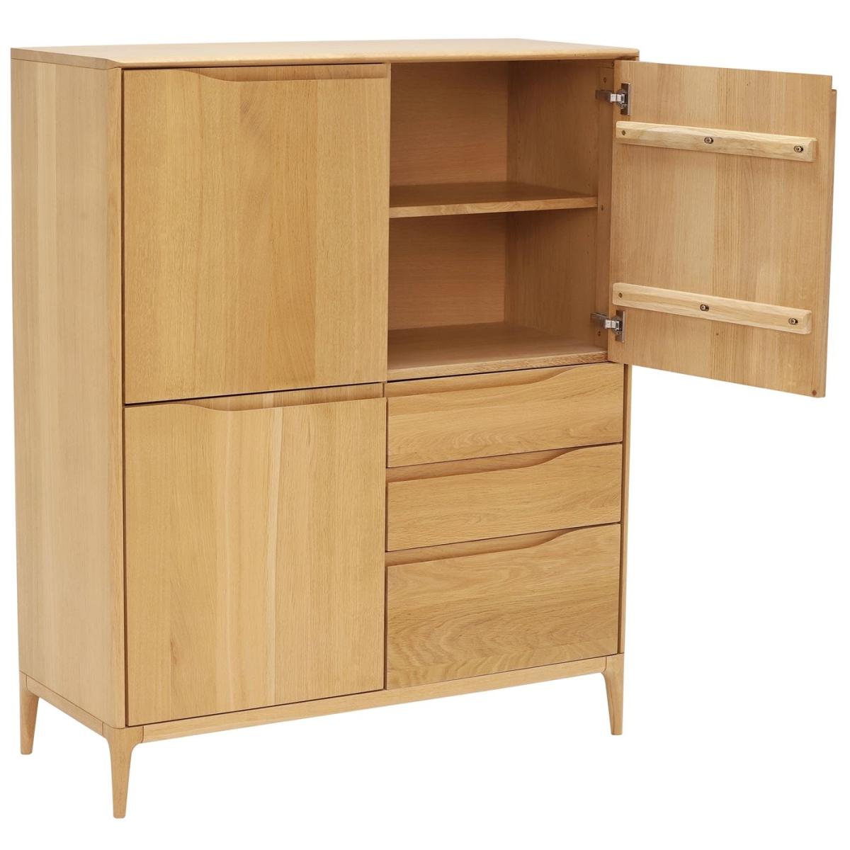 Ercol Romana Highboard Oak Wood | Barker & Stonehouse – image 4