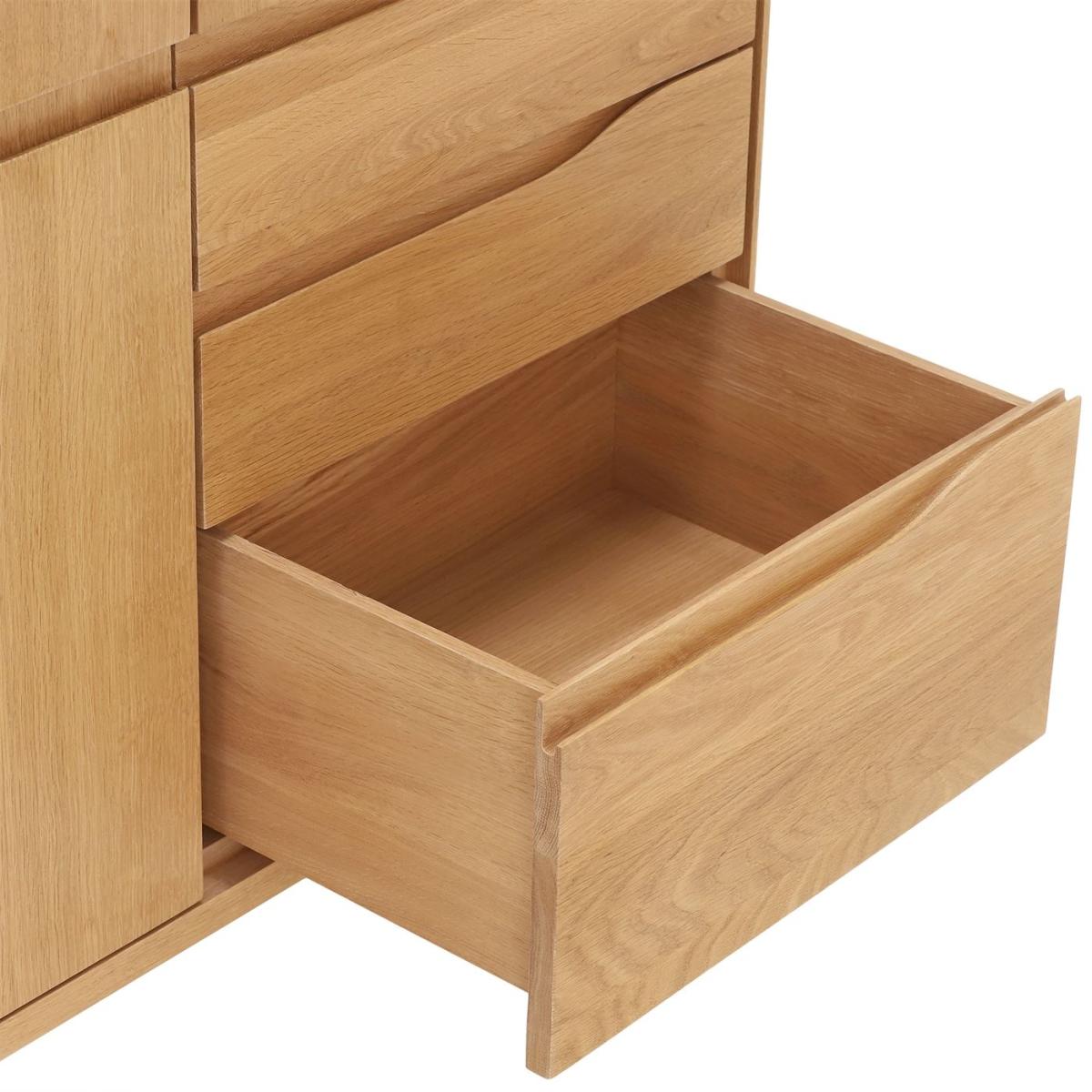 Ercol Romana Highboard Oak Wood | Barker & Stonehouse – image 8