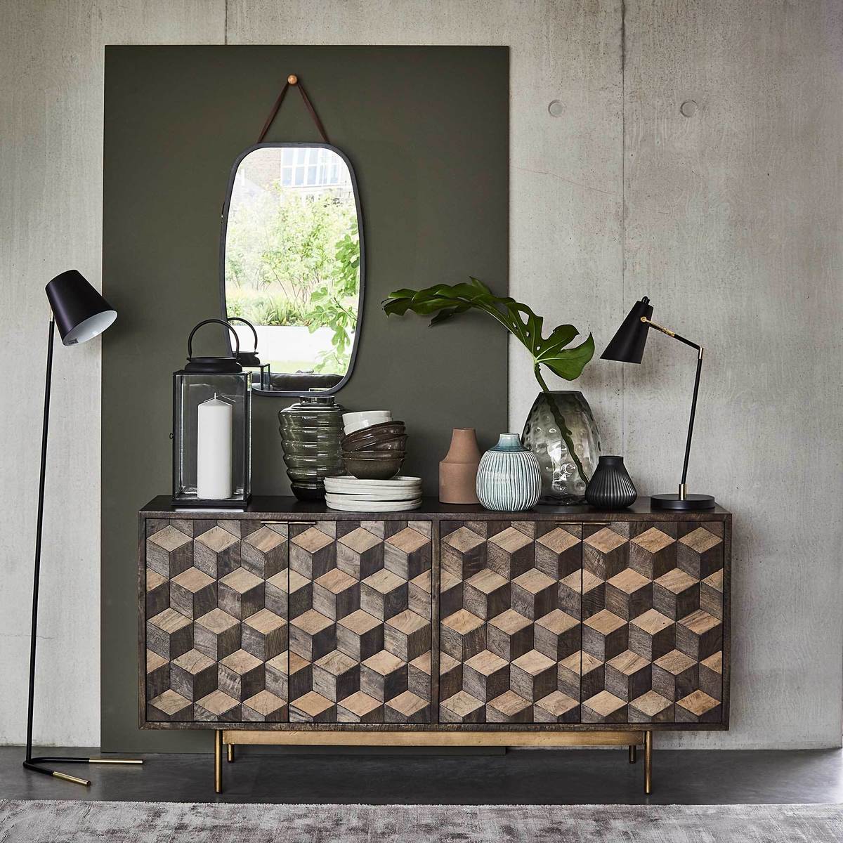 Facet 4 Door Sideboard – image 3