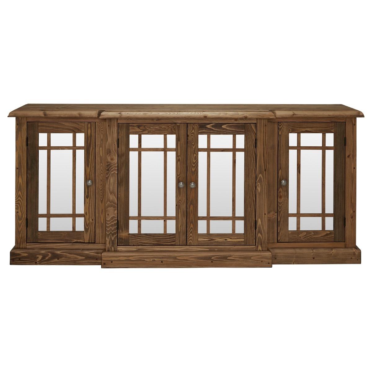 Sherwood 4 Door Sideboard, Dark Brown | Barker & Stonehouse – image 2