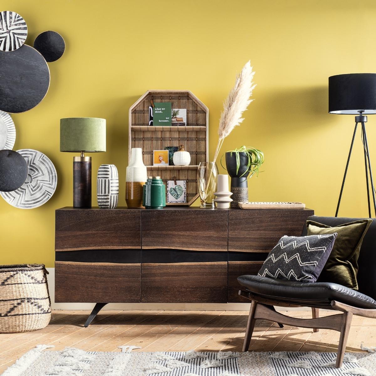 Vega Solid Oak Horizontal Sideboard, Brown Oak Wood | Barker & Stonehouse – image 2
