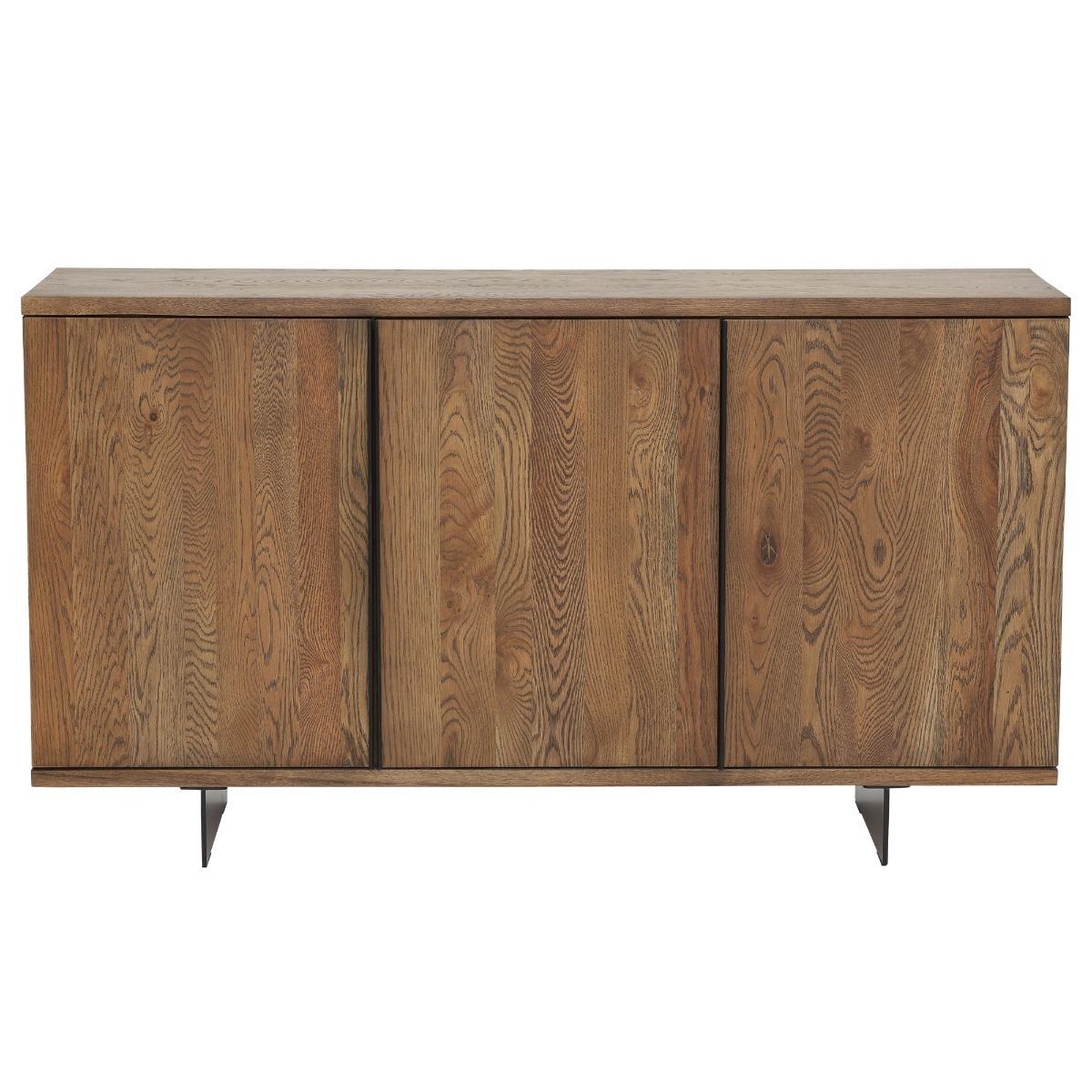 Castilla 3 Door Sideboard, 776 Oak Wood | Barker & Stonehouse – image 2