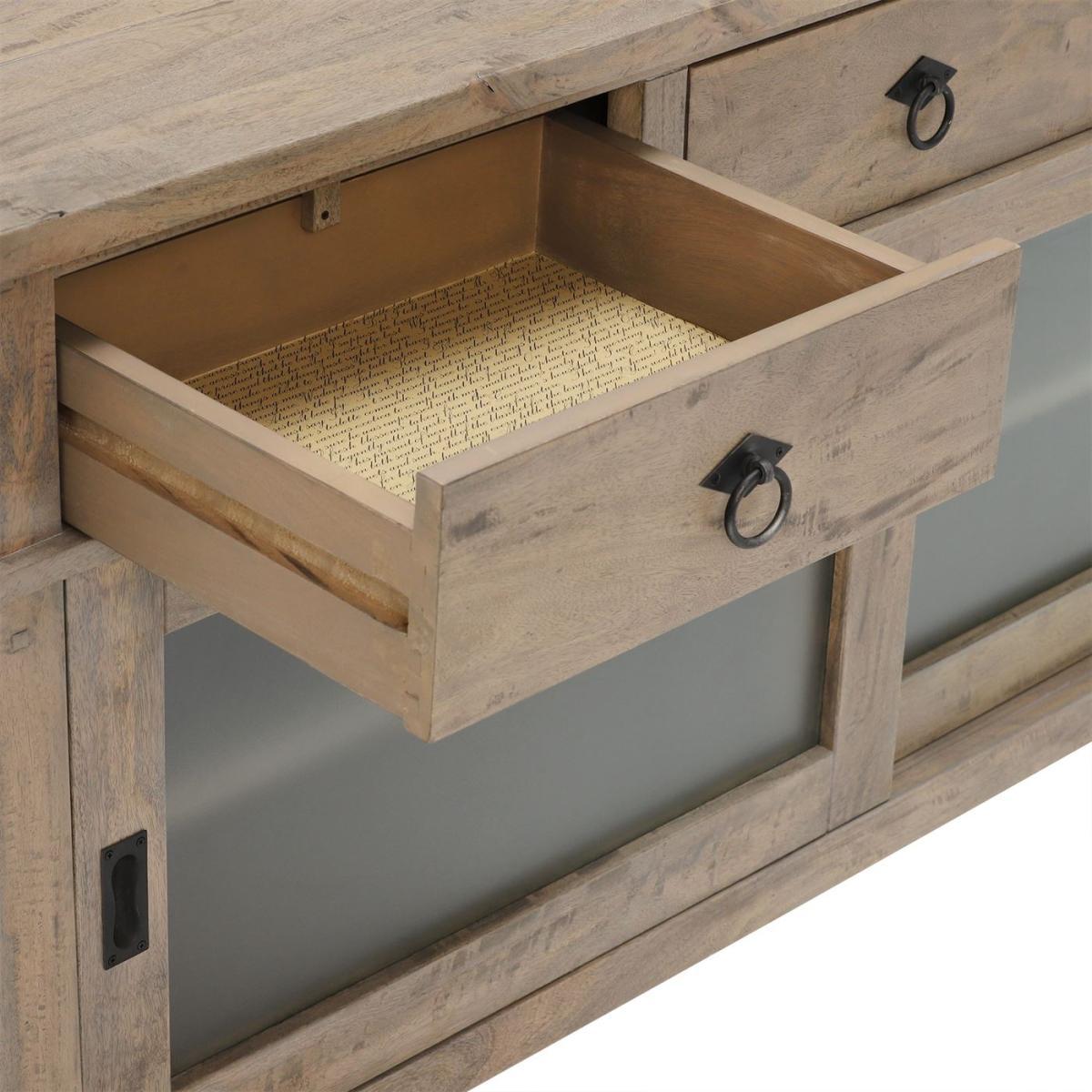 Hancock Large Sideboard, Salvage Deep Grey – image 7