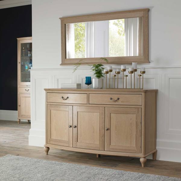 Charente Wide Sideboard, Chalk Oak – image 2