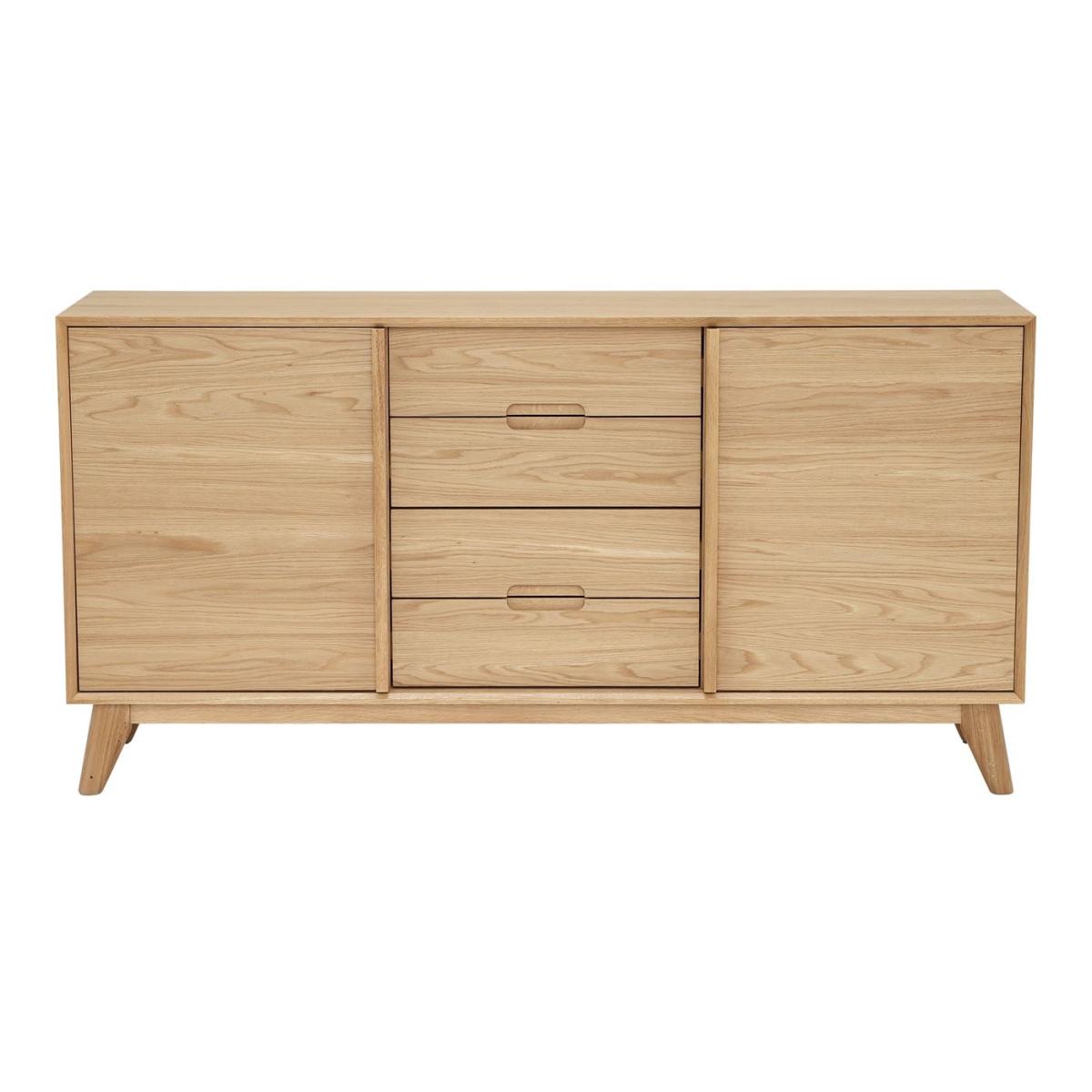 Lund 3 Section Sideboard Oak Wood | Barker & Stonehouse – image 3