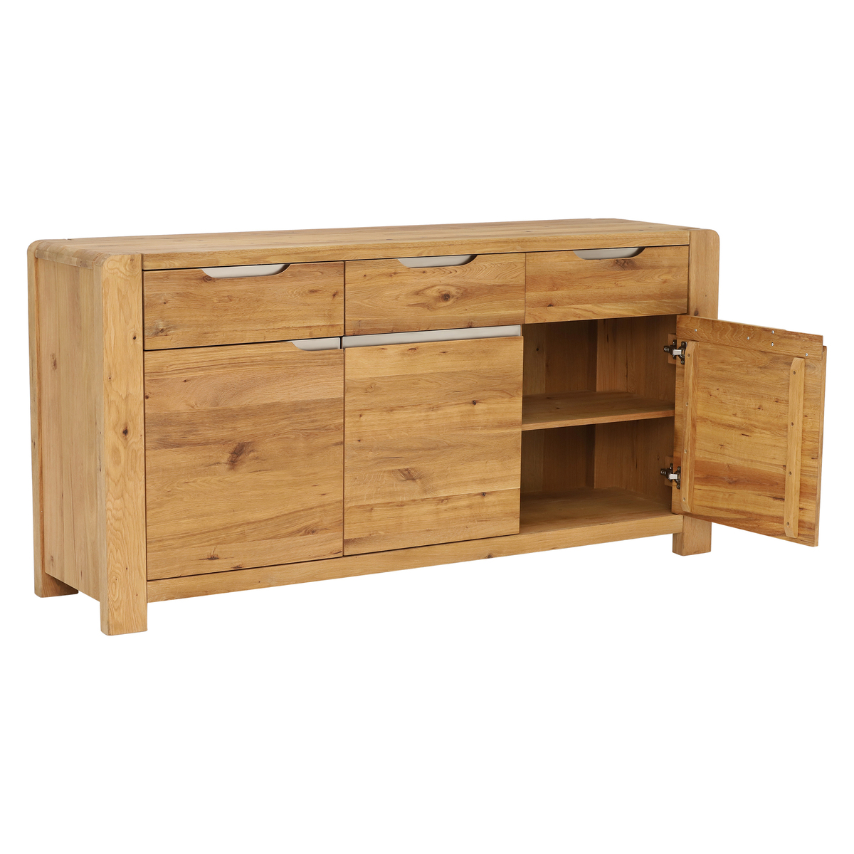 Lidgate 3 Door Sideboard, Oak – image 5
