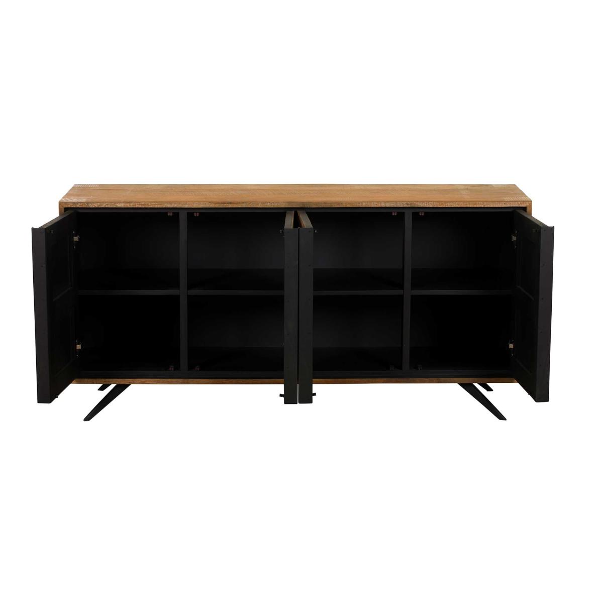 Brixton Wide Sideboard, Brown | Barker & Stonehouse – image 4