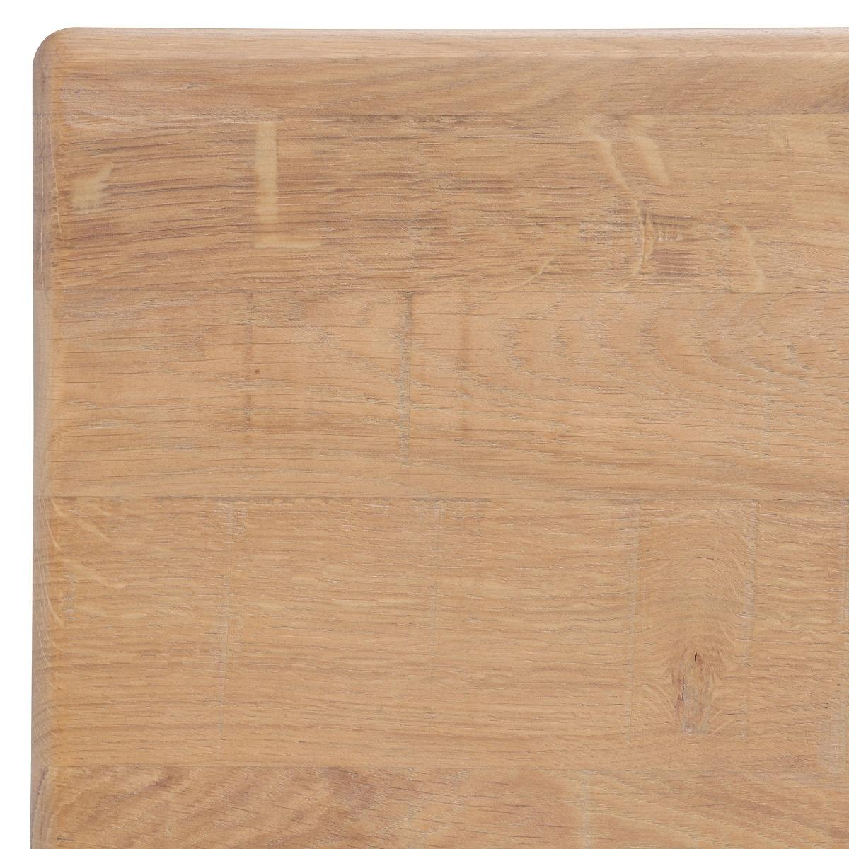 Craster 4 Drawer Kitchen Dresser, Grey Oak Wood | Barker & Stonehouse – image 7