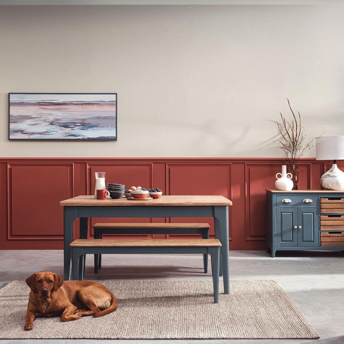 Craster Small Sideboard, Grey Oak Wood | Barker & Stonehouse – image 2