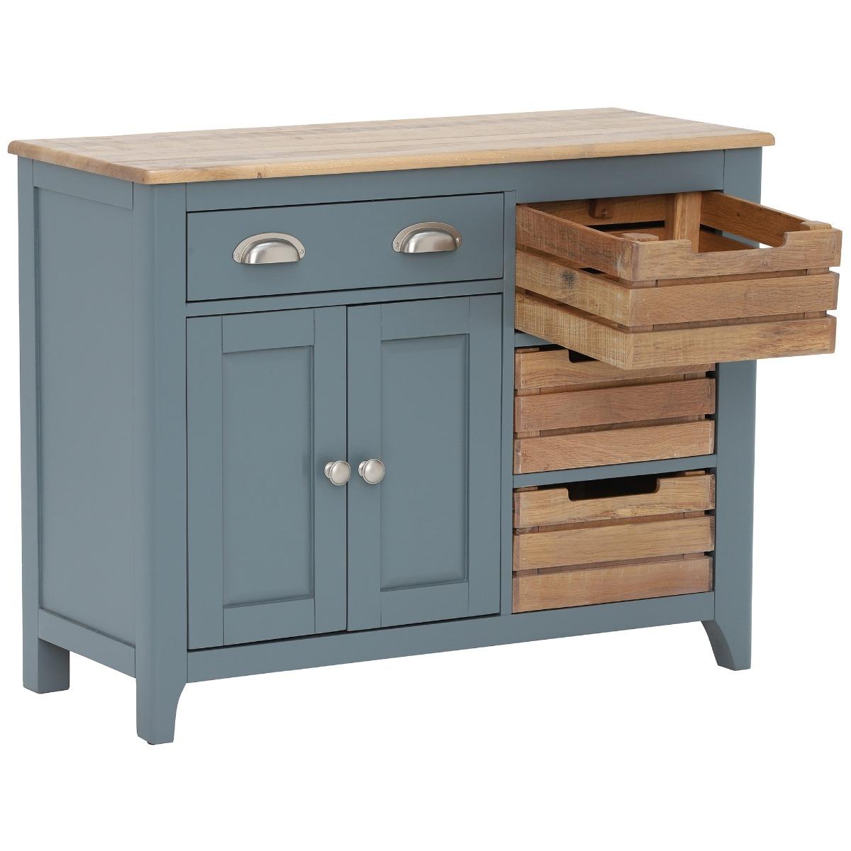 Craster Small Sideboard, Grey Oak Wood | Barker & Stonehouse – image 3