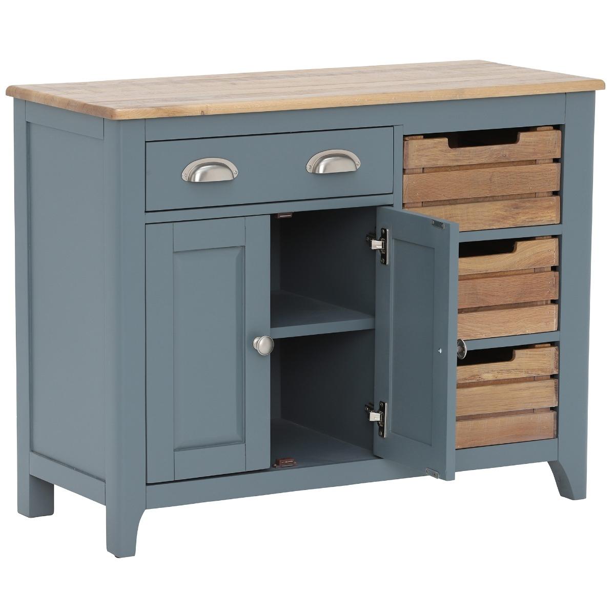 Craster Small Sideboard, Grey Oak Wood | Barker & Stonehouse – image 4