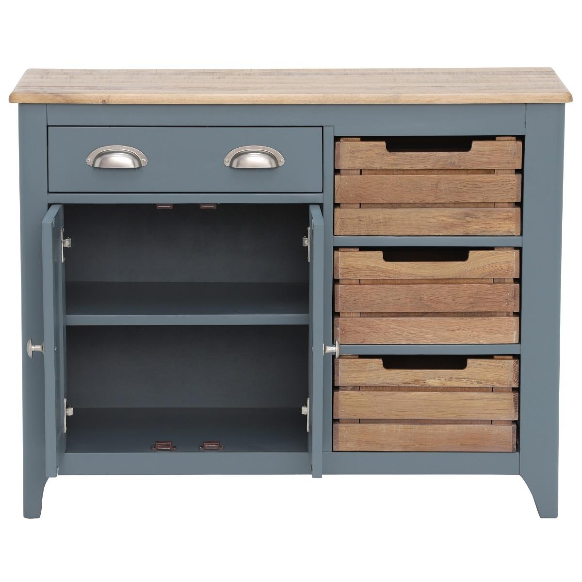 Craster Small Sideboard, Grey Oak Wood | Barker & Stonehouse – image 7