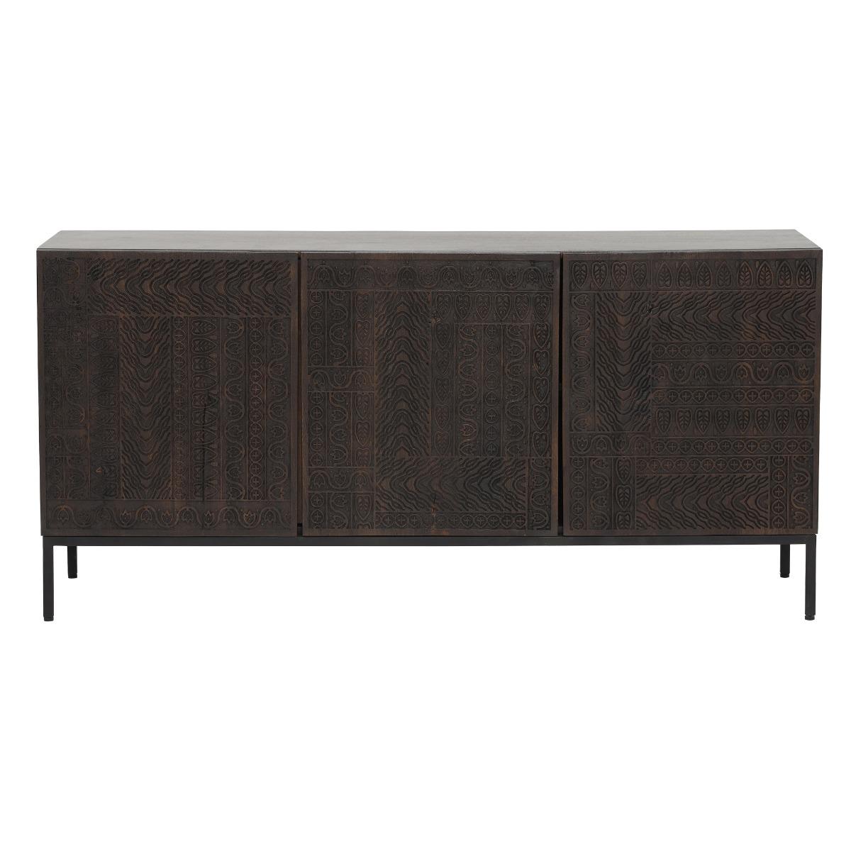 Inca 3 Door Sideboard Wood | Barker & Stonehouse – image 3