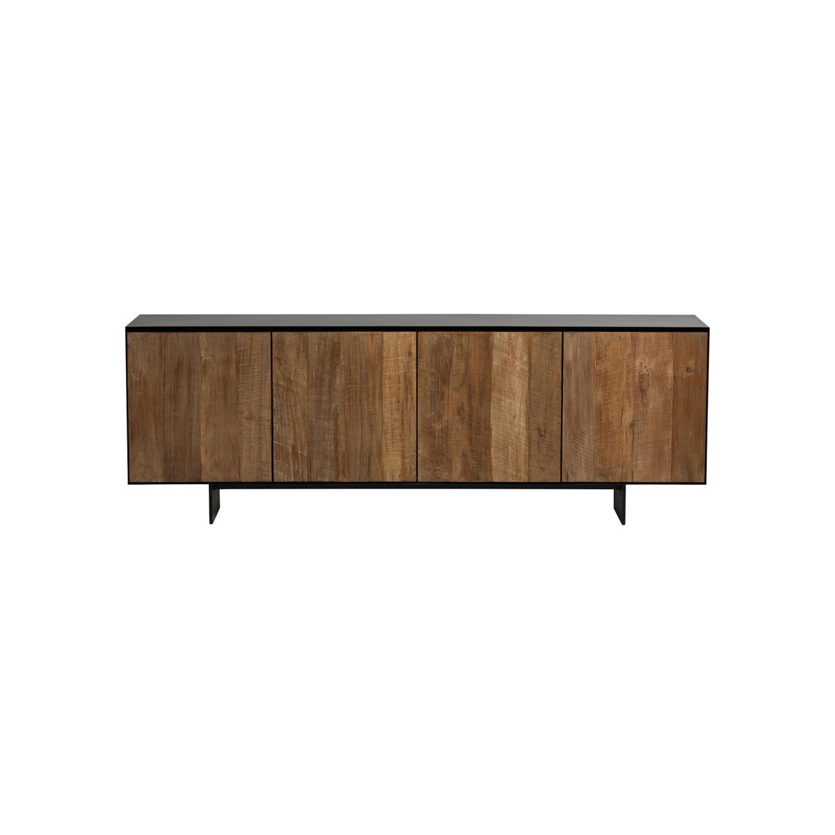 Syracuse 4 Door Sideboard, Brown Wood | Barker & Stonehouse – image 2