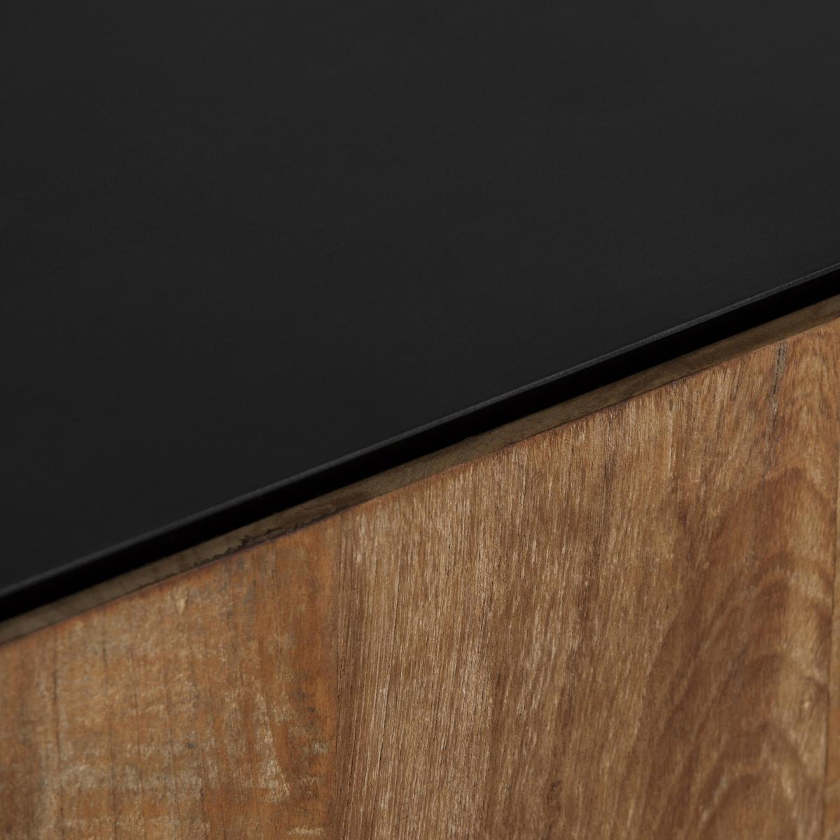 Syracuse 4 Door Sideboard, Brown Wood | Barker & Stonehouse – image 4