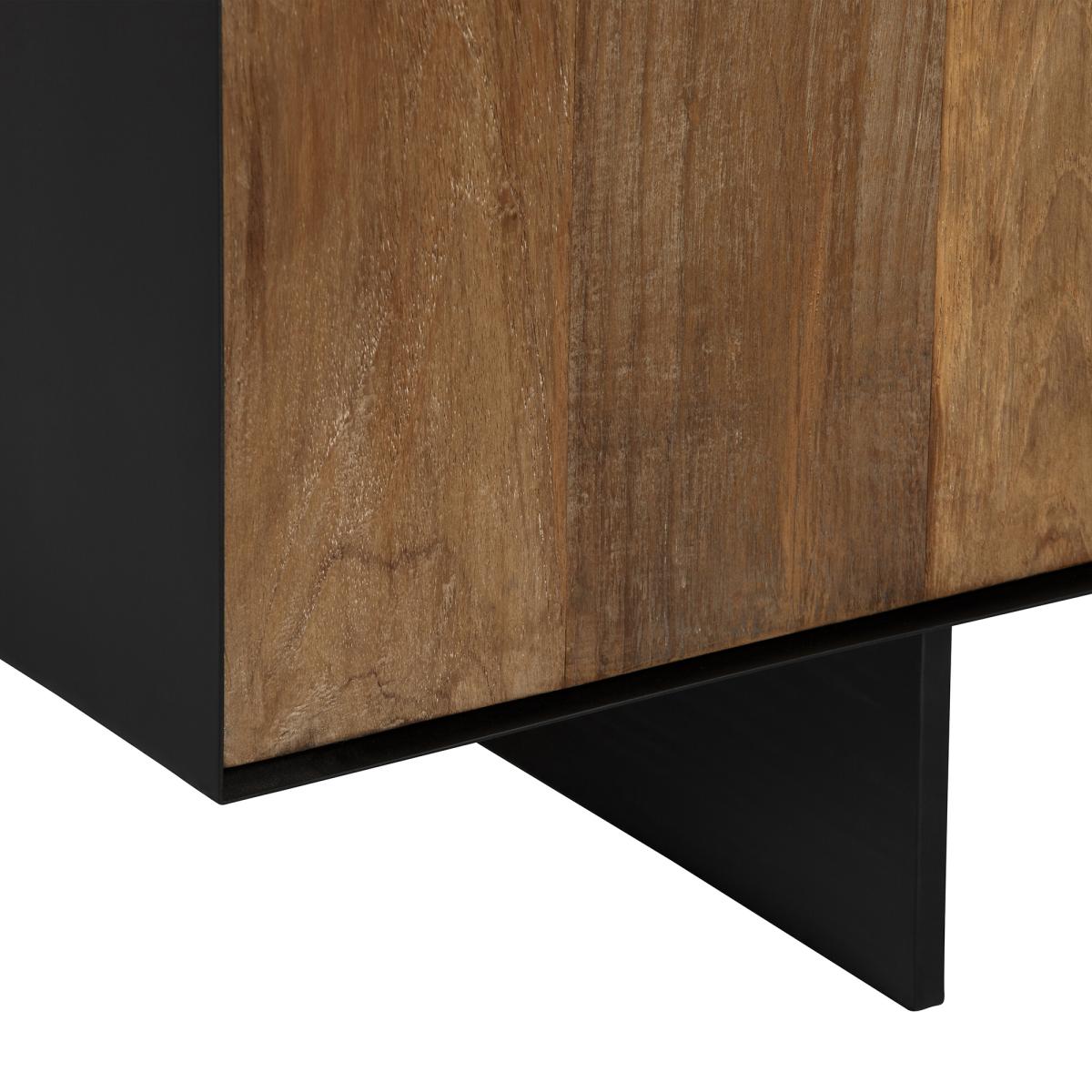 Syracuse 4 Door Sideboard, Brown Wood | Barker & Stonehouse – image 6