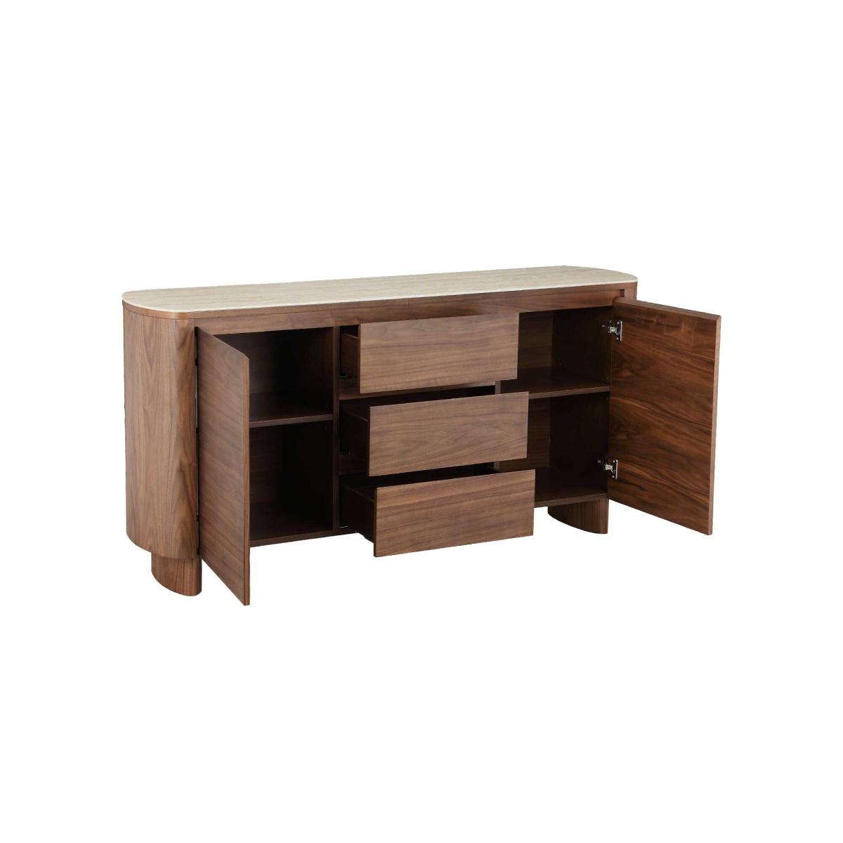 Sumida Sideboard - Ceramic & MDF, Brown | Barker & Stonehouse – image 3