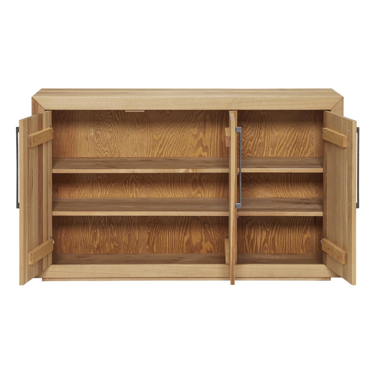 Tromso 3 Door Sideboard, Brown | Barker & Stonehouse – image 3