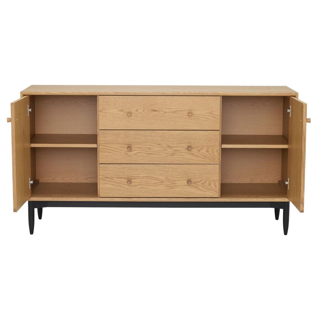 Ercol Monza Large Sideboard Oak Wood | Barker & Stonehouse – image 3