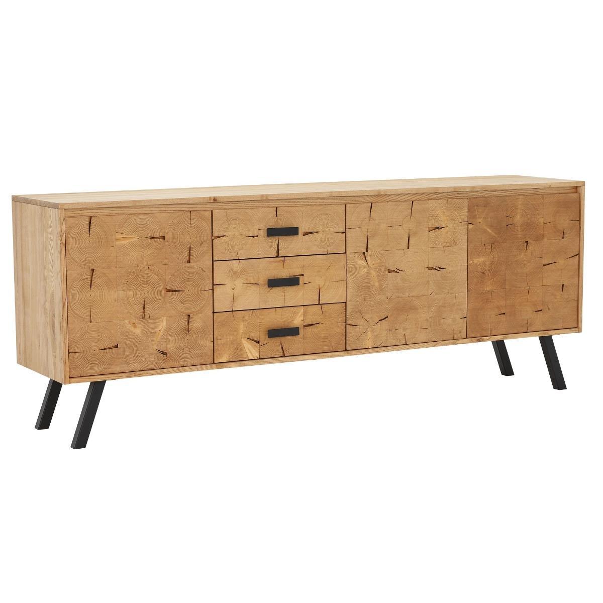 Rockingham 3 Door 3 Drawer Sideboard – image 5