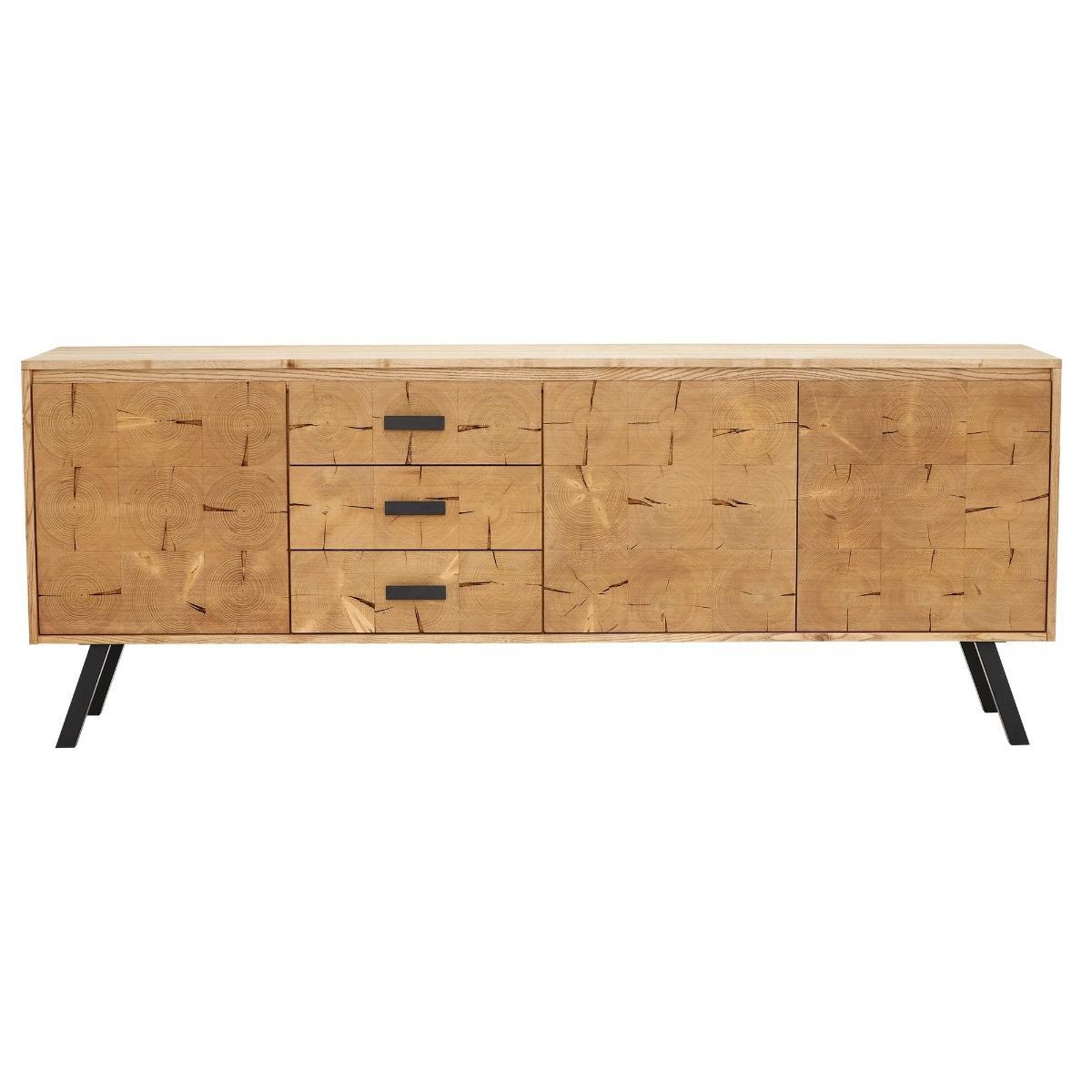 Rockingham 3 Door 3 Drawer Sideboard – image 6