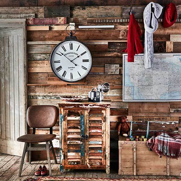 Little Tree Furniture Mary Rose Reclaimed Wood 2 Door Sideboard – image 3