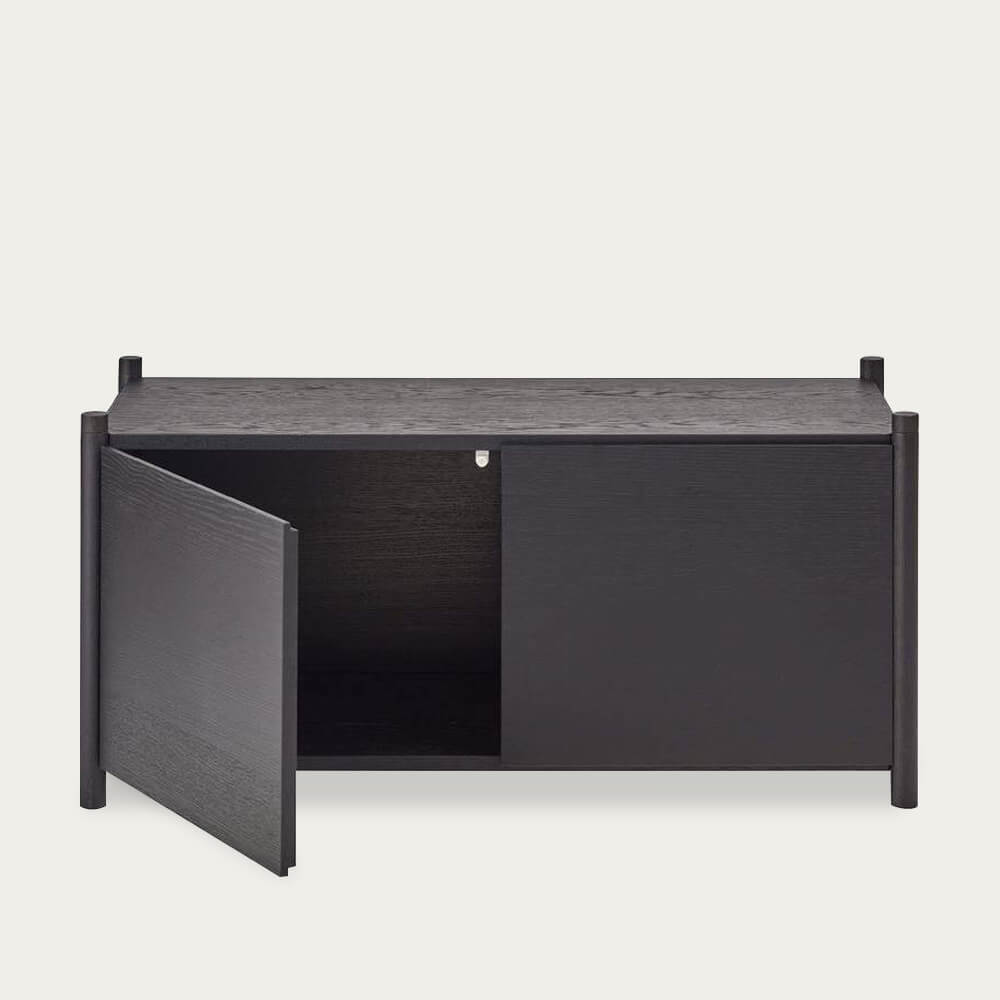 Black Oak Sceene Bookcase G – image 3