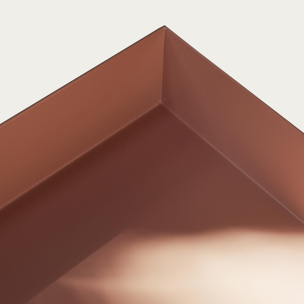Beige Red Ray Sideboard – image 3