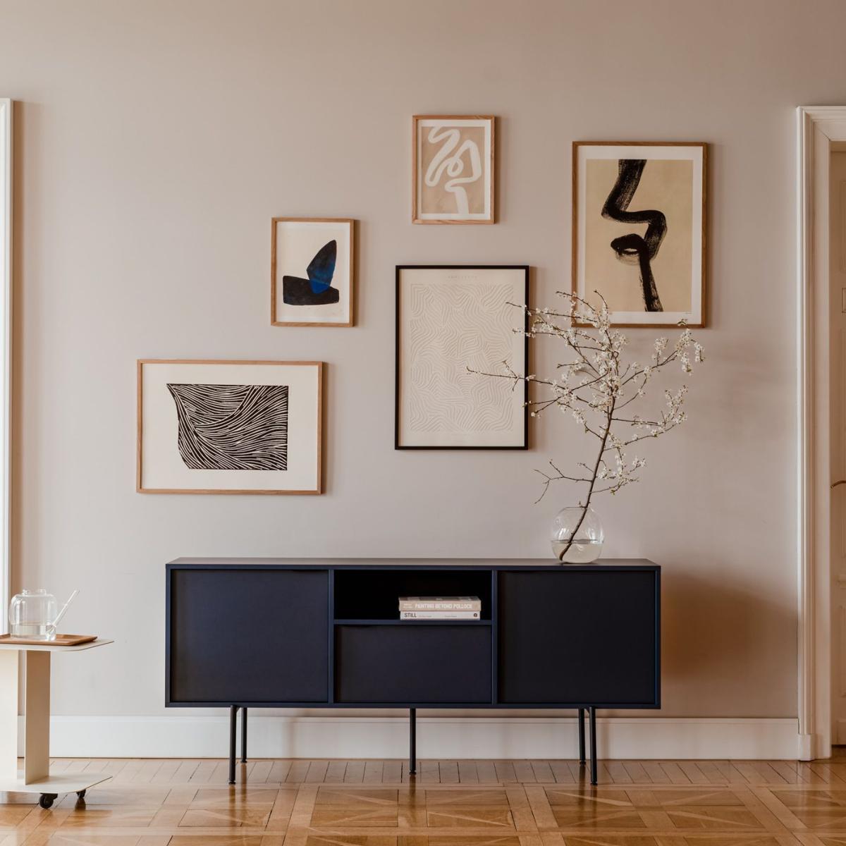 Midnight Blue Bau Sideboard – image 2