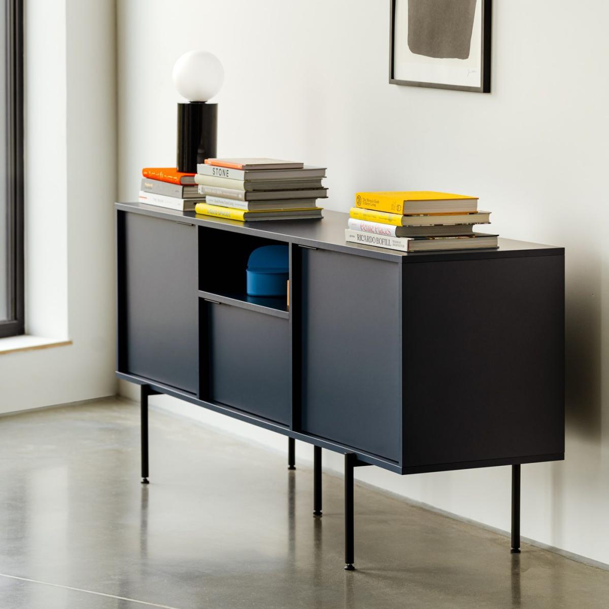 Midnight Blue Bau Sideboard – image 11