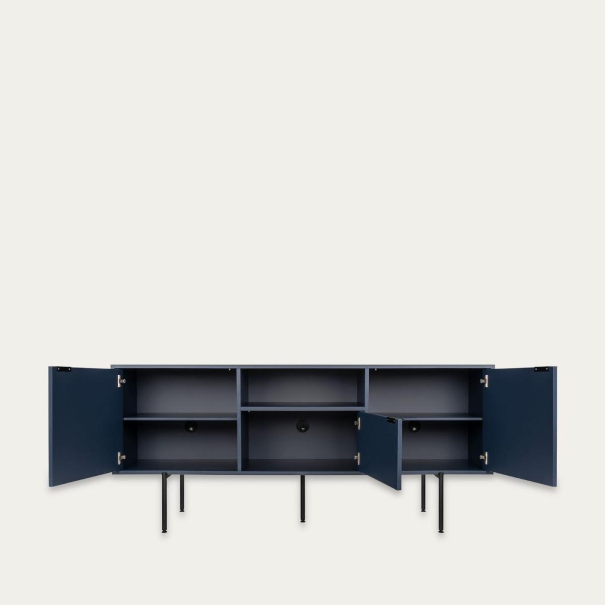 Midnight Blue Bau Sideboard – image 4