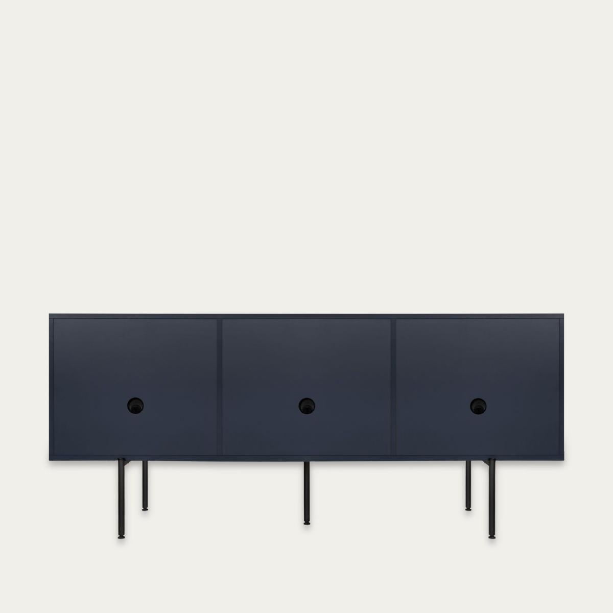 Midnight Blue Bau Sideboard – image 6