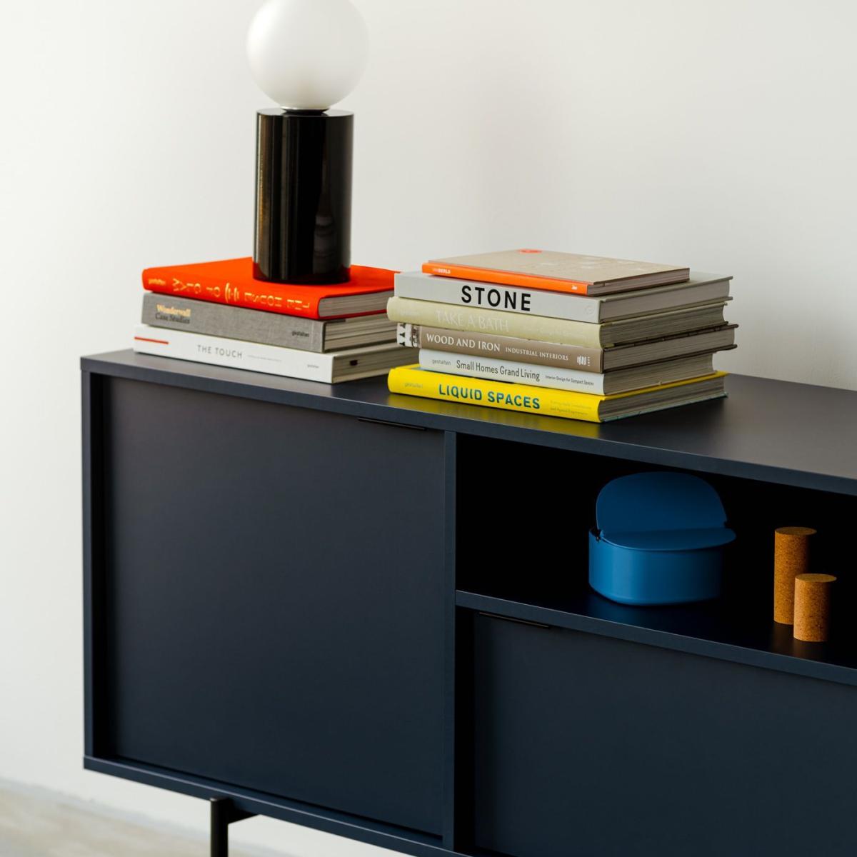 Midnight Blue Bau Sideboard – image 10