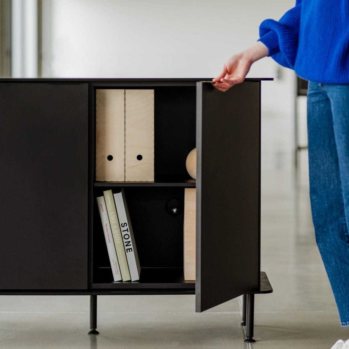 Vulcano Black Suumo Sideboard – image 5
