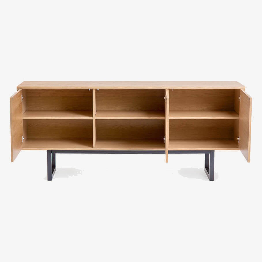 Oak Diamond Print Camden Sideboard – image 2