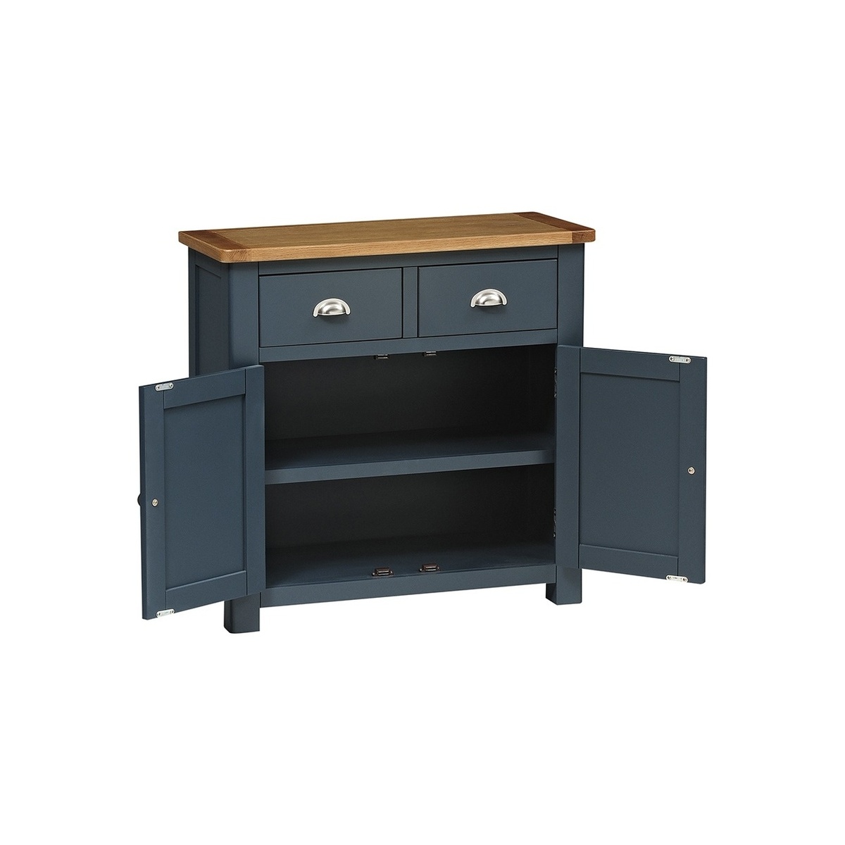 Westcote Inky Blue 2 Door 2 Drawer Sideboard – image 2