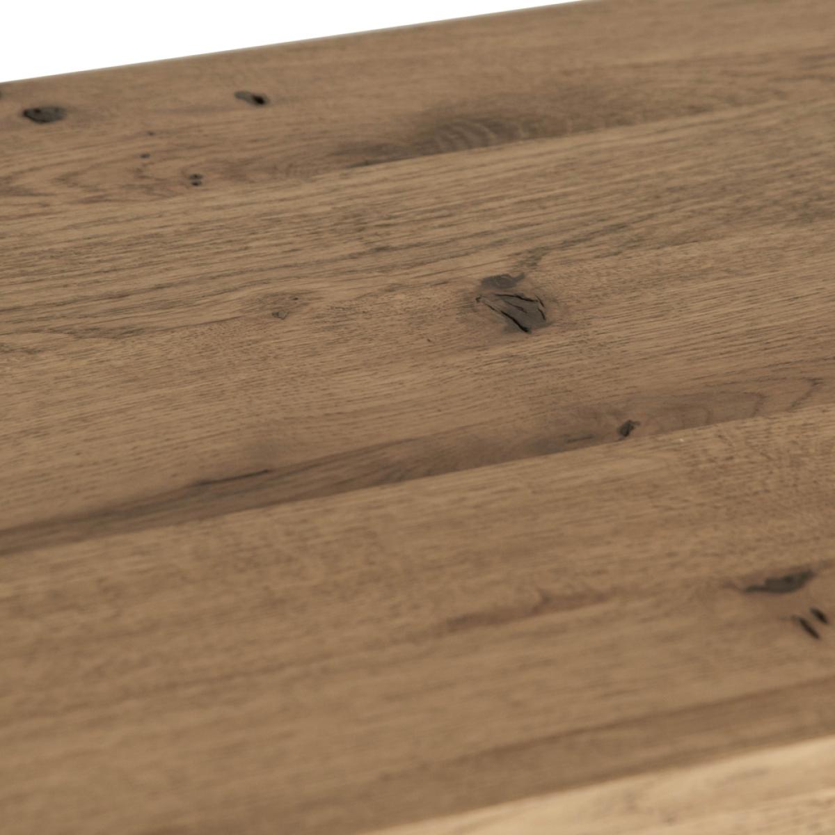 Oslo Chunky Oak Large Sideboard Wine Rack – image 12