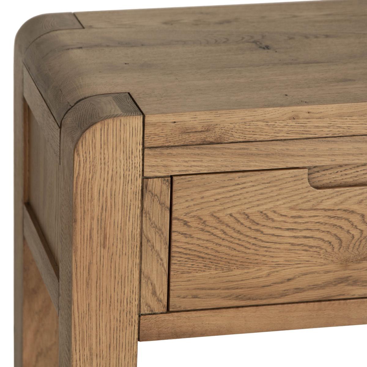 Oslo Chunky Oak Large Sideboard Wine Rack – image 4