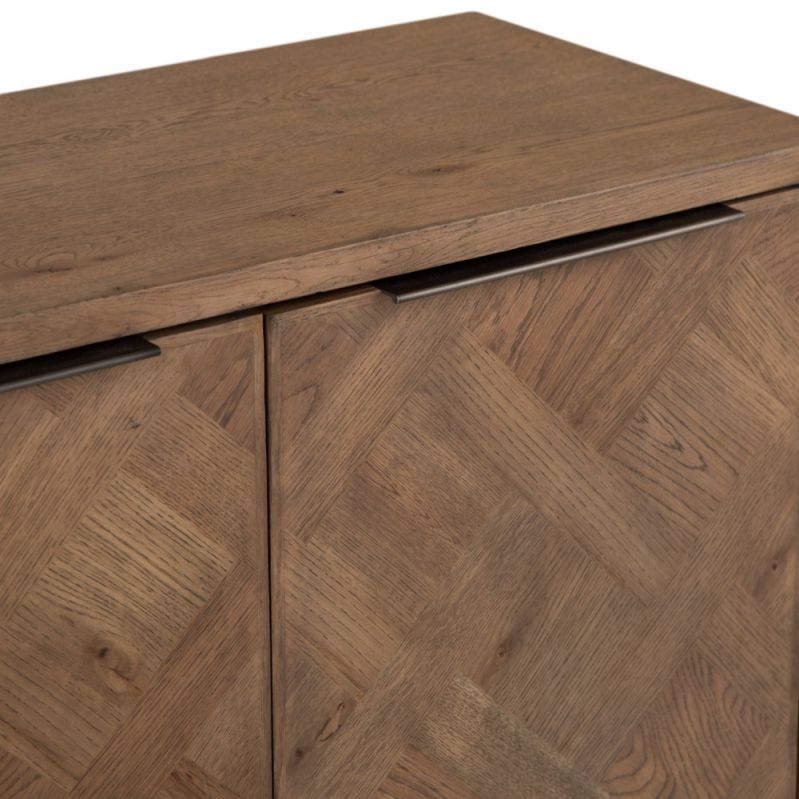 Industrial Oak 3 Door Large Sideboard – image 4