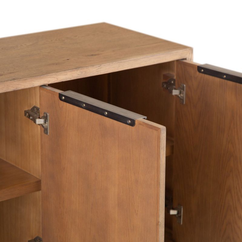 Industrial Oak 3 Door Large Sideboard – image 8