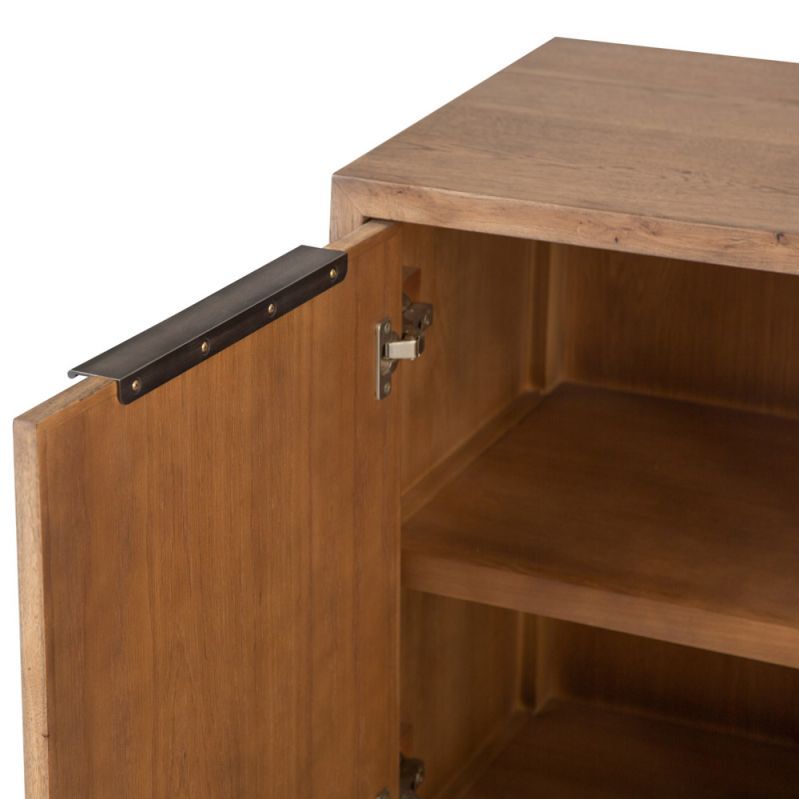 Industrial Oak 3 Door Large Sideboard – image 9