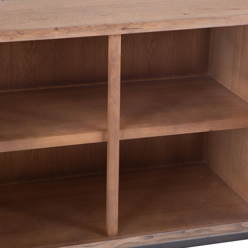 Industrial Oak 3 Door Large Sideboard – image 10
