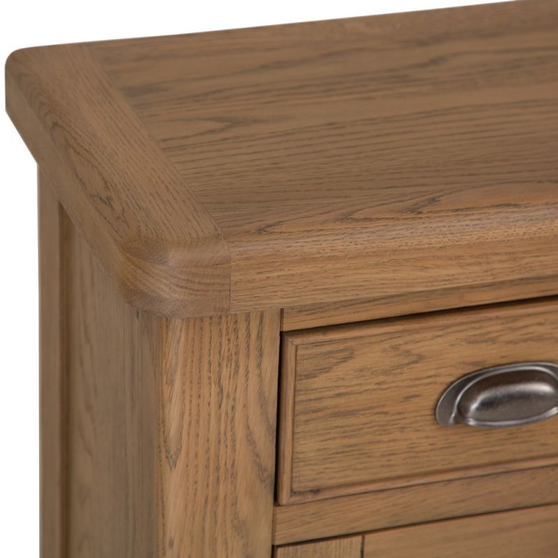 Wessex Smoked Oak Mini 1 Drawer 2 Door Sideboard – image 13
