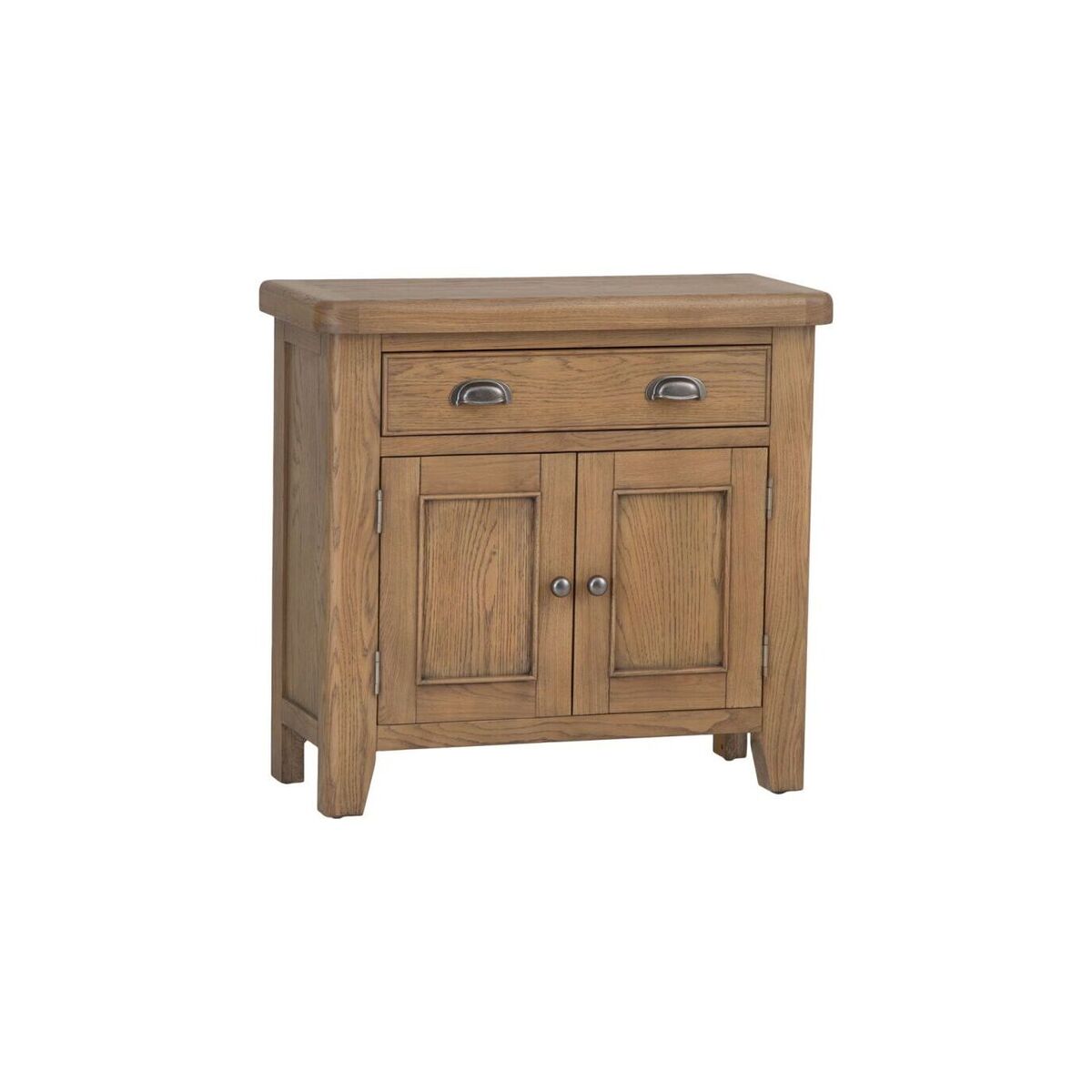 Wessex Smoked Oak Mini 1 Drawer 2 Door Sideboard – image 2