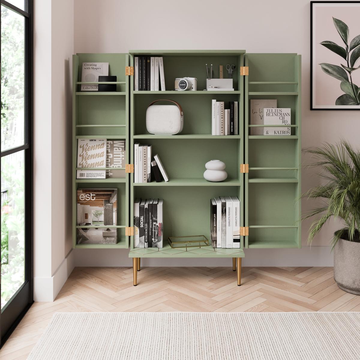 Tess Tall Sideboard Sage – image 2