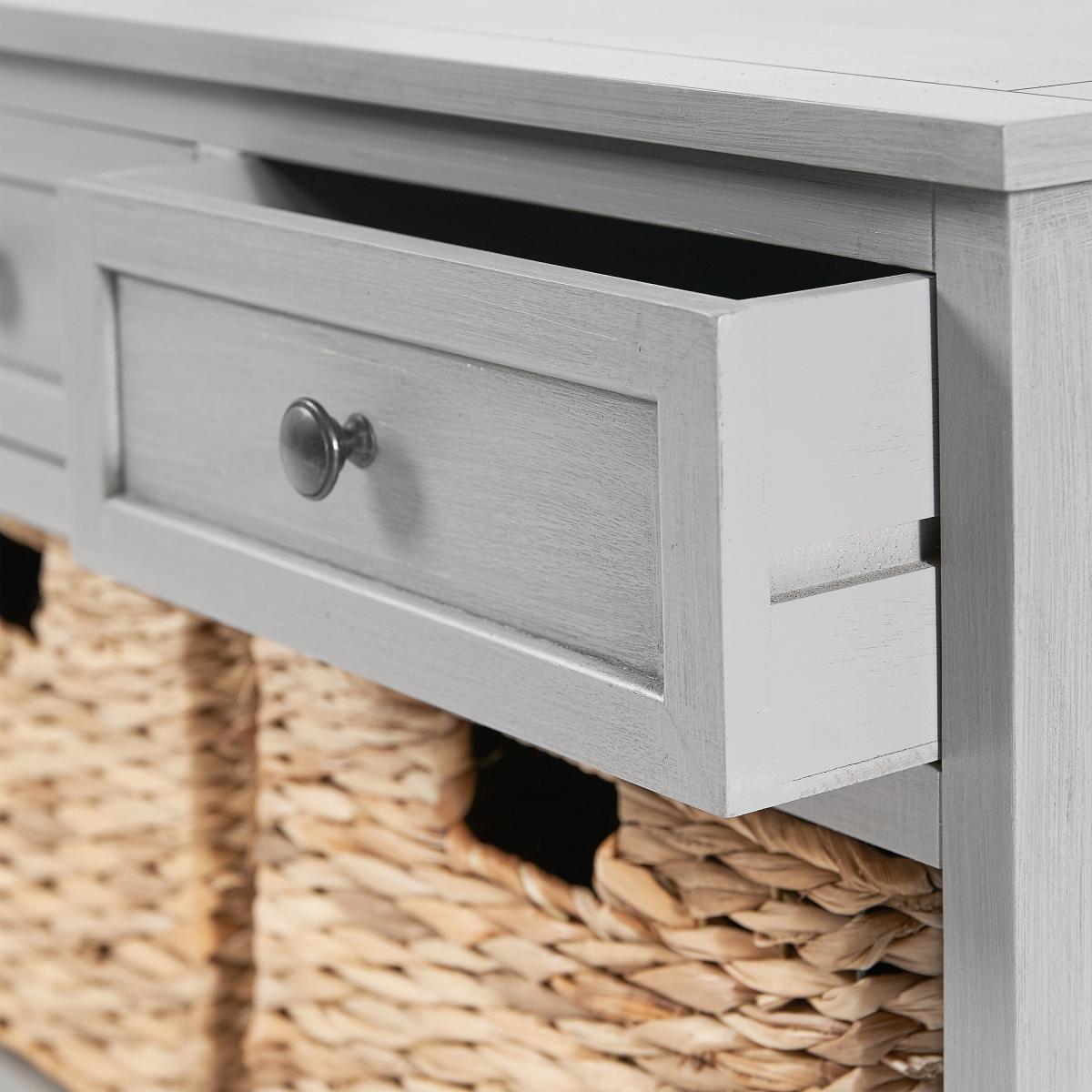 Pacific Devonshire Sideboard, Grey Painted Pine Grey – image 4