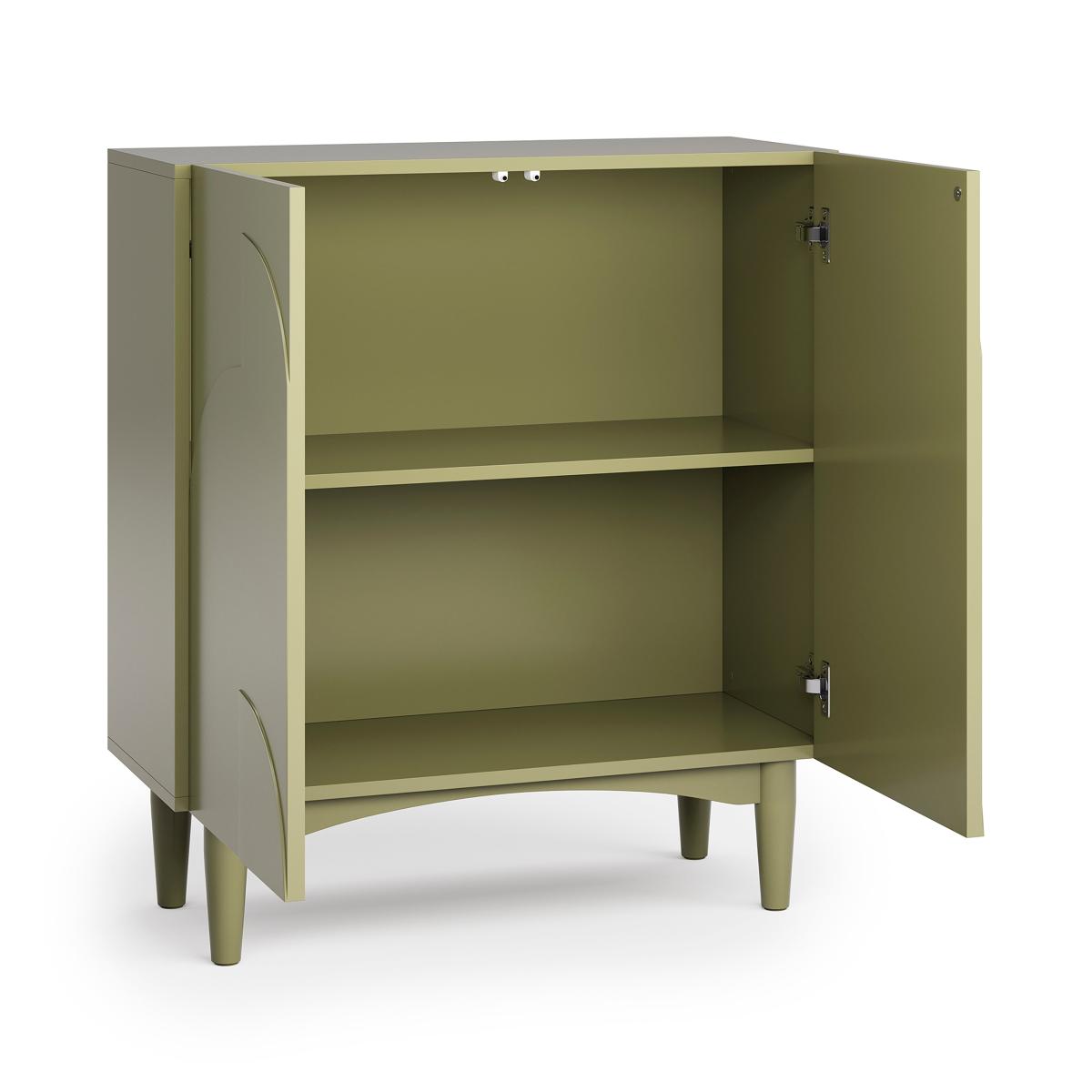 Gia Compact Sideboard Moss Green – image 6
